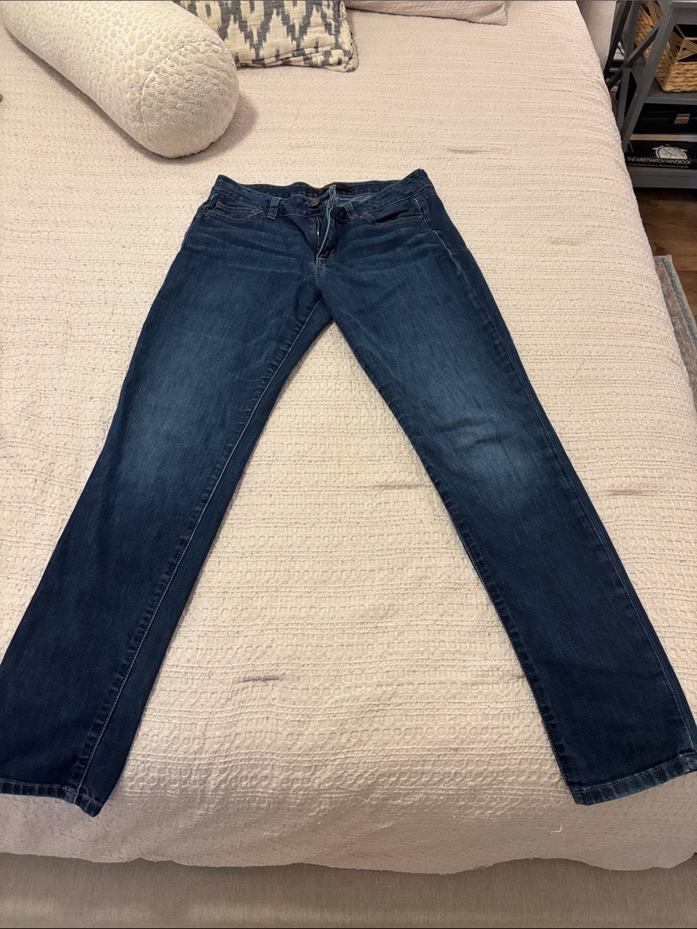 Joe's Jeans Straight Leg Dark Indigo Denim